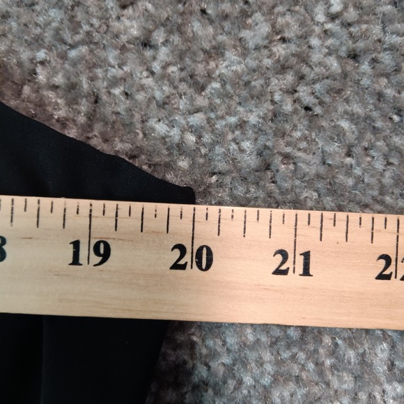 Ro & De Tank Top Womens Large Black Sleeveless Blouse Nordstrom Made In USA - Picture 7 of 10